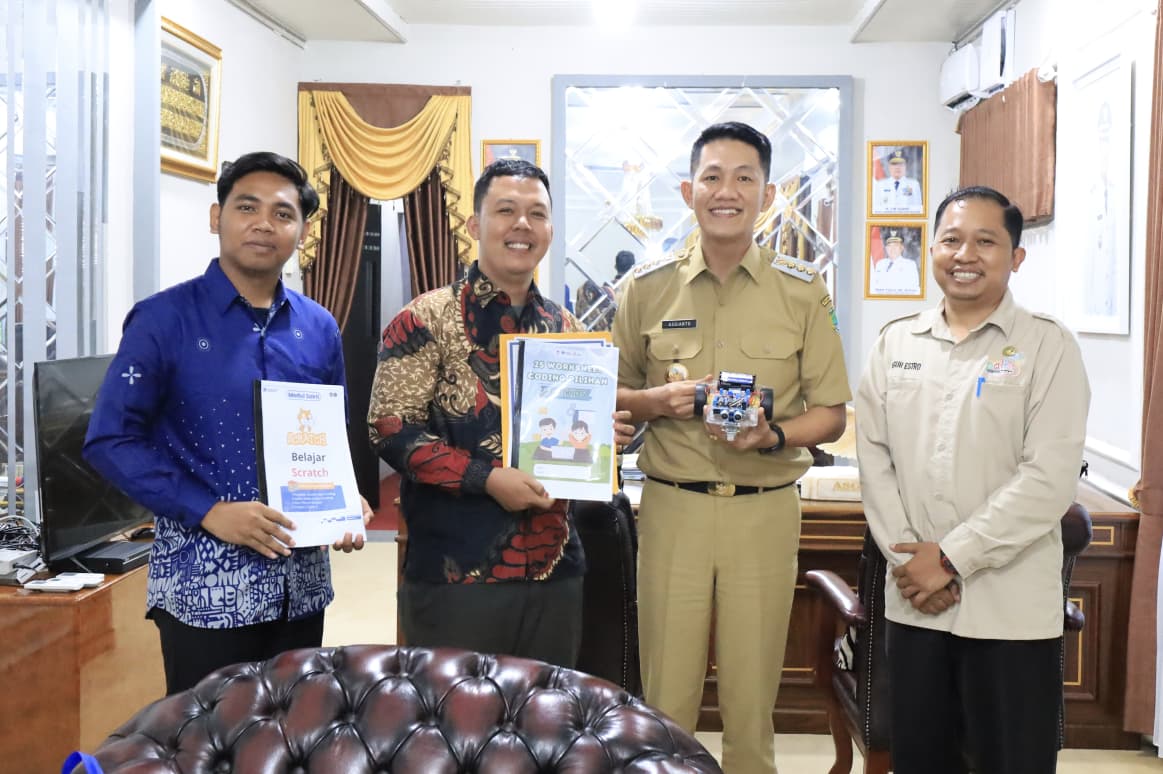 Kampung Digital Air Itam Audiensi dengan Bupati PALI, Bahas Penguatan Ekosistem Digital dan Pengembangan SDM Daerah