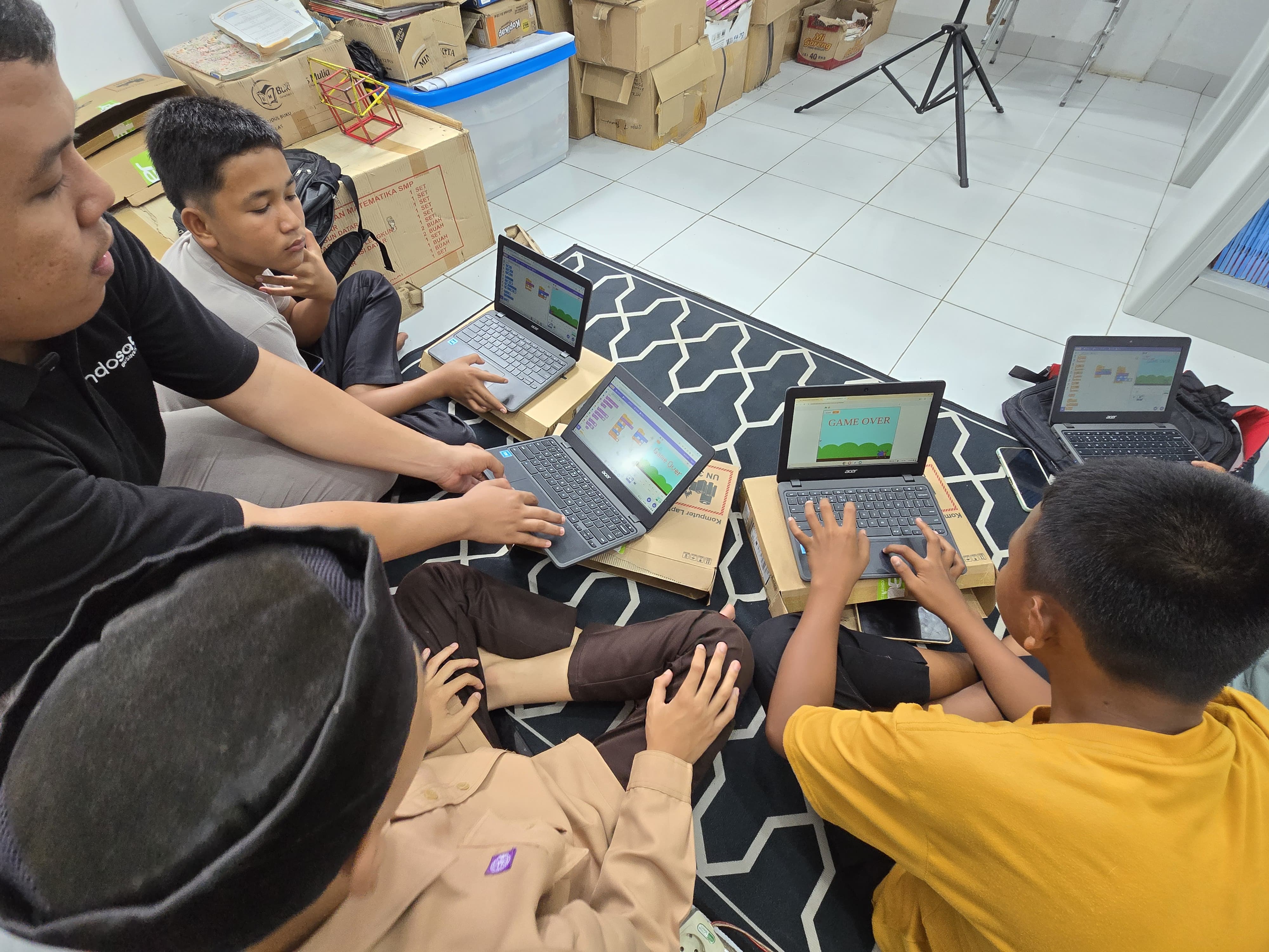 Dorong Skill Digital Siswa di Desa, Kampung Digital Air Itam Gelar Coding Camp Pertama di Kabupaten PALI