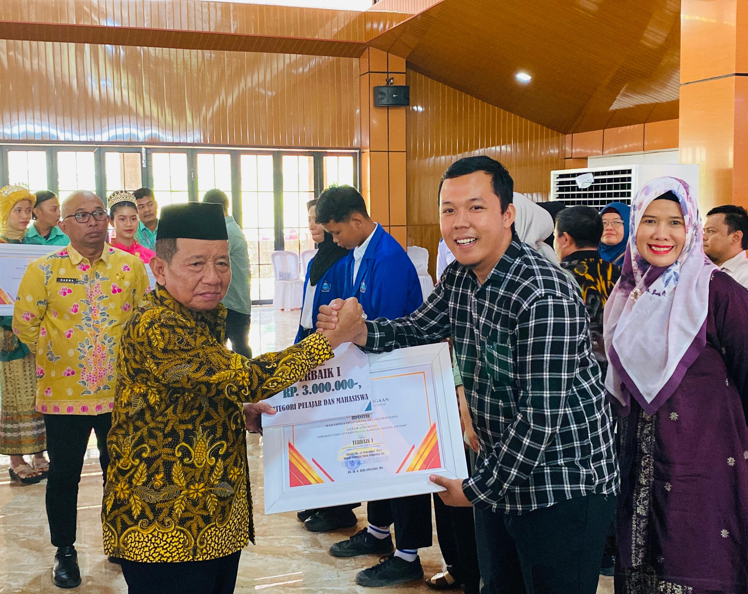 GELOK LIDI! Kampung Digital Air Itam-PALI Raih Juara 1 PALI Innovation Award Tahun 2024